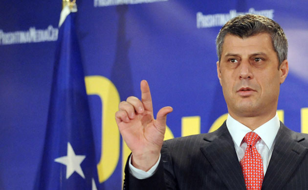 Hashim Thaci sworn in as new President of Kosovo