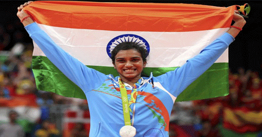 PV Sindhu won silver at Rio Olympic