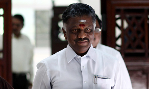 O Panneerselvam sworn in as Chief Minister of Tamil Nadu