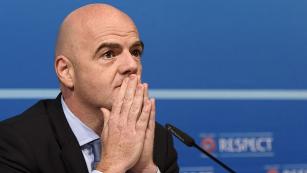 Gianni Infantino of Switzerland wins FIFA presidential election with 115 votes