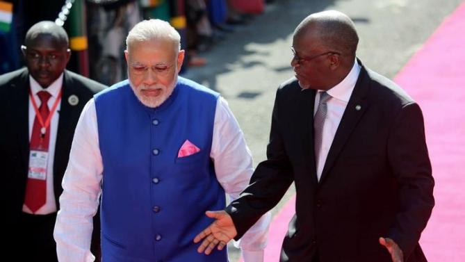 India, Tanzania ink five agreements