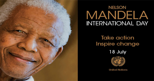 18 July: Nelson Mandela International Day