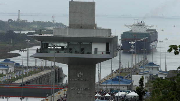Expanded Panama Canal reopens