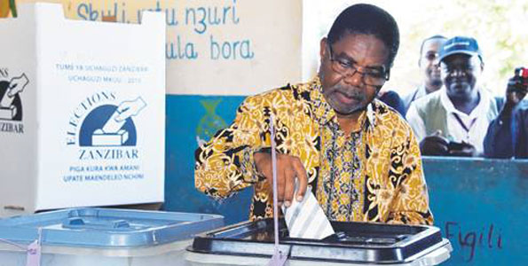 Tanzanian ruling CCM party wins Zanzibar presidential re-run vote
