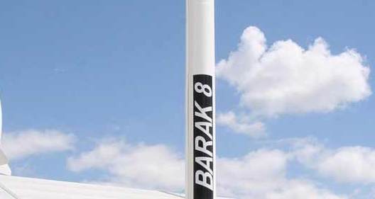 Long range surface-to-air Barak-8 missile successfully test fired