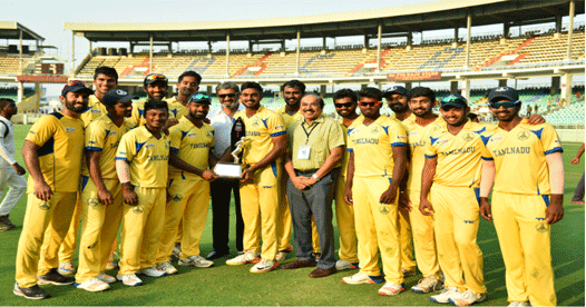 Tamil Nadu beat India B to win Deodhar Trophy
