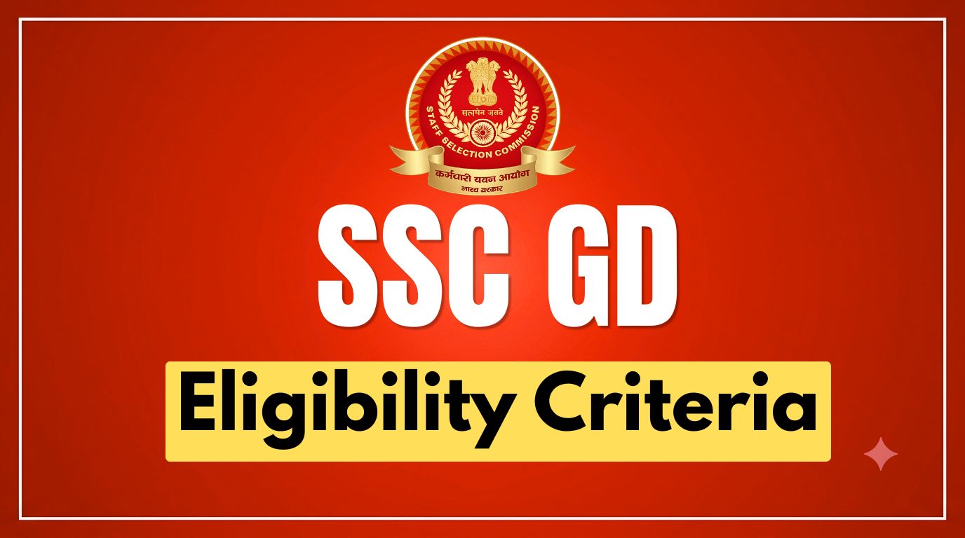 SSC GD Eligibility 2026: Age Limit, Qualification & Physical Standards
