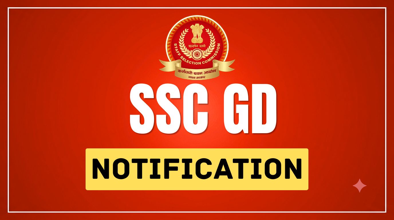 SSC GD Recruitment 2026: Notification, Selection Process, Eligibility & Exam Schedule