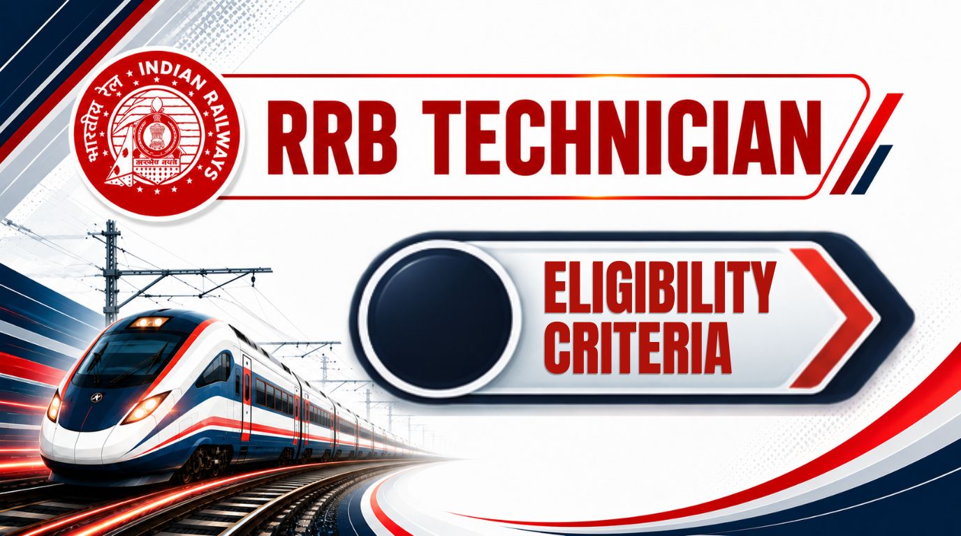 RRB Technician Eligibility Criteria 2026: Age Limit, Qualification