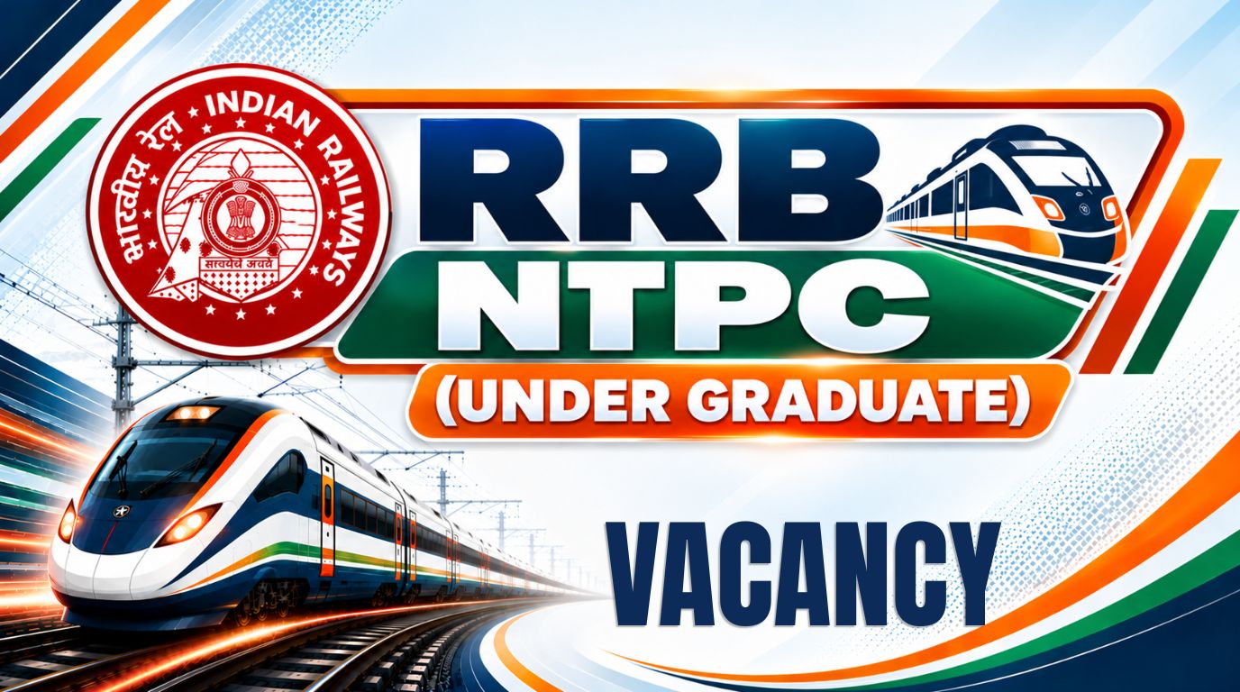 RRB NTPC Undergraduate Vacancy 2026: 1,688 Posts