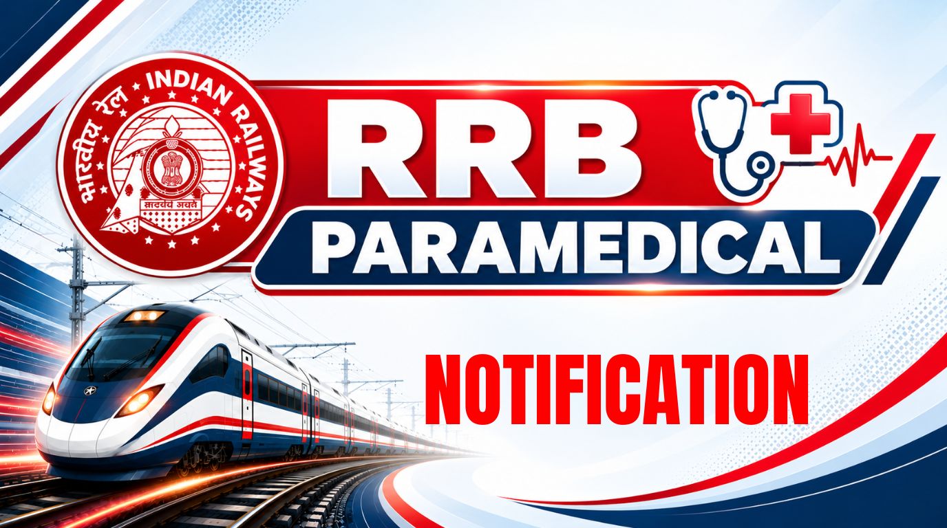 RRB Paramedical Recruitment 2026 – Applications Open: Check the Schedule.