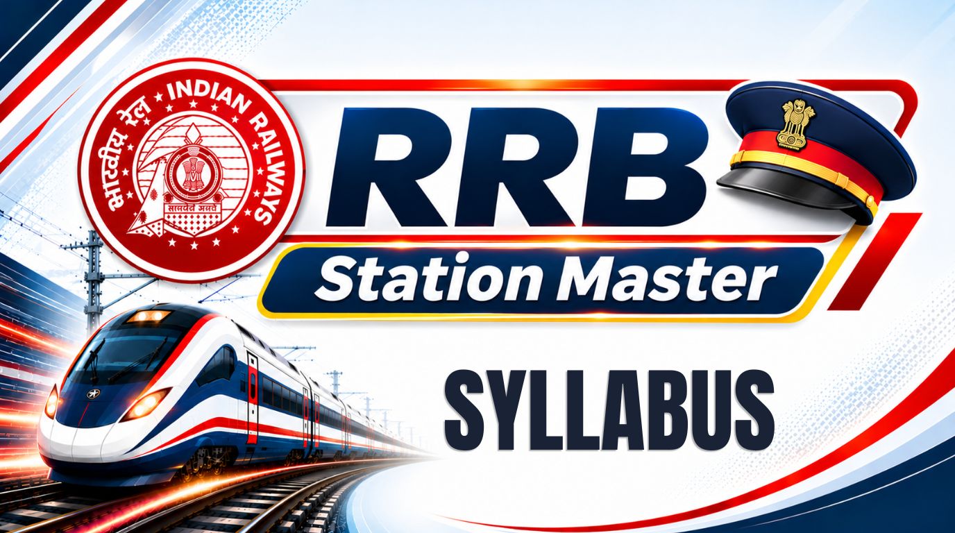 RRB Station Master Syllabus 2026: Subject-wise Topics & CBT Exam Pattern
