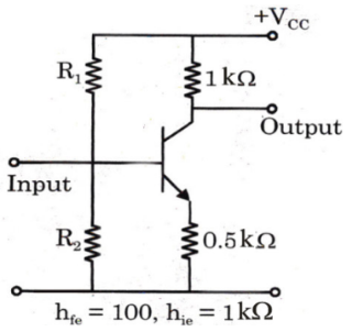 Analog Electronics mcq question image