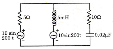 Network Theory and Analysis mcq question image