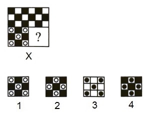 Completion of Incomplete Pattern mcq question image