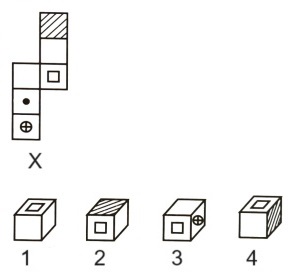 Cubes and Dice mcq question image