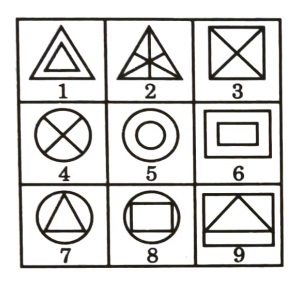 Grouping of Identical Figures mcq question image