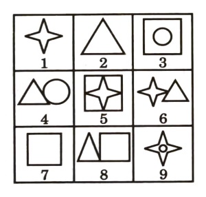 Grouping of Identical Figures mcq question image