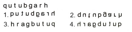 Mirror Images mcq question image