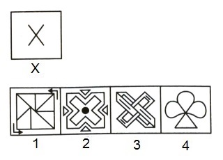 Spotting Out The Embedded Figure mcq question image