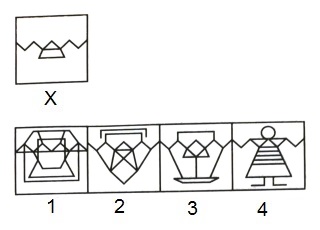 Spotting Out The Embedded Figure mcq question image