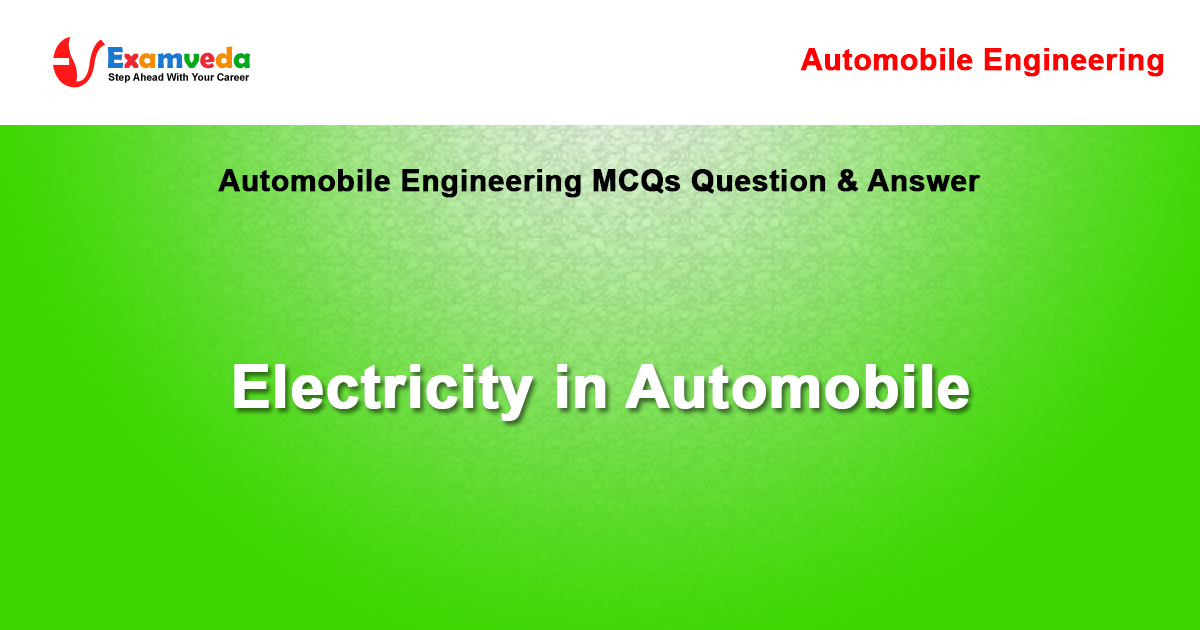 SOLUTION: Automobile engineering mcqs amp answers exam quiz