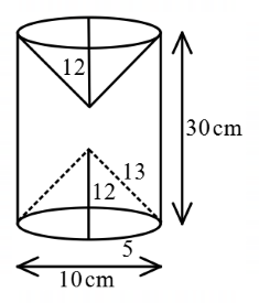 Mensuration 3D mcq question image