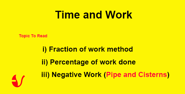 Concept of Time and Work