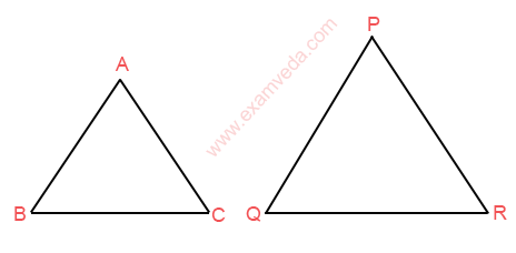  mcq question Conditions for triangle SSS congruency 