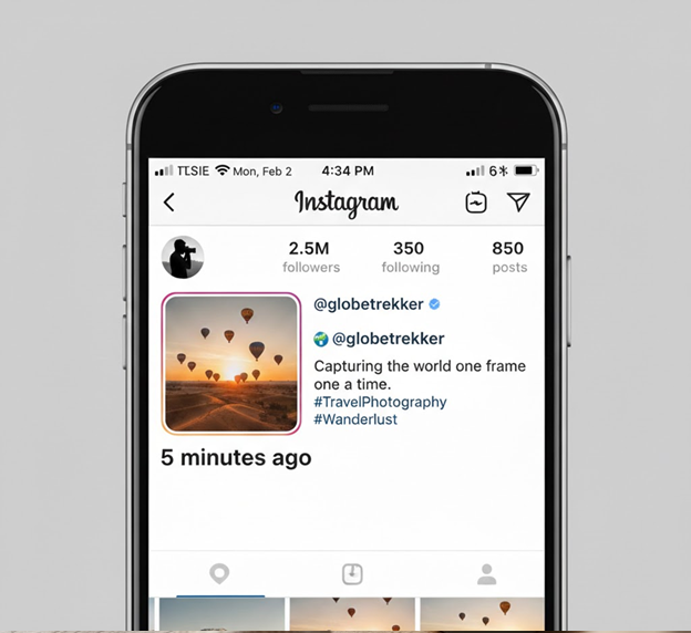 Post timing illustration