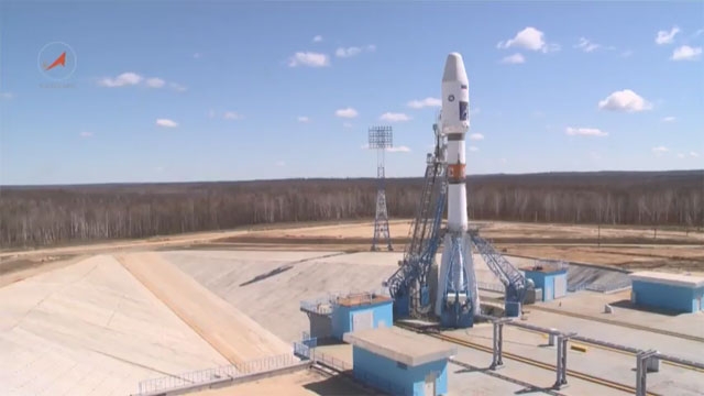 Russia launches first rocket from new Vostochny Cosmodrome