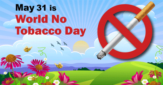 31 May: World No-Tobacco Day