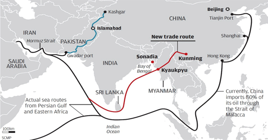 Pakistan Leases Gwadar port to a State-run Chinese firm for 40 years