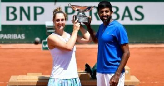 Bopanna-Dabrowski Wins French Open Mixed Doubles