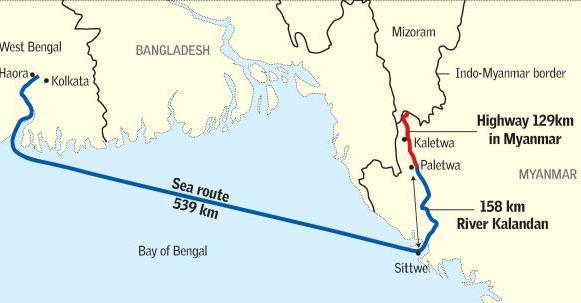 Government awards Contracts for completion of Kaladan project in Myanmar