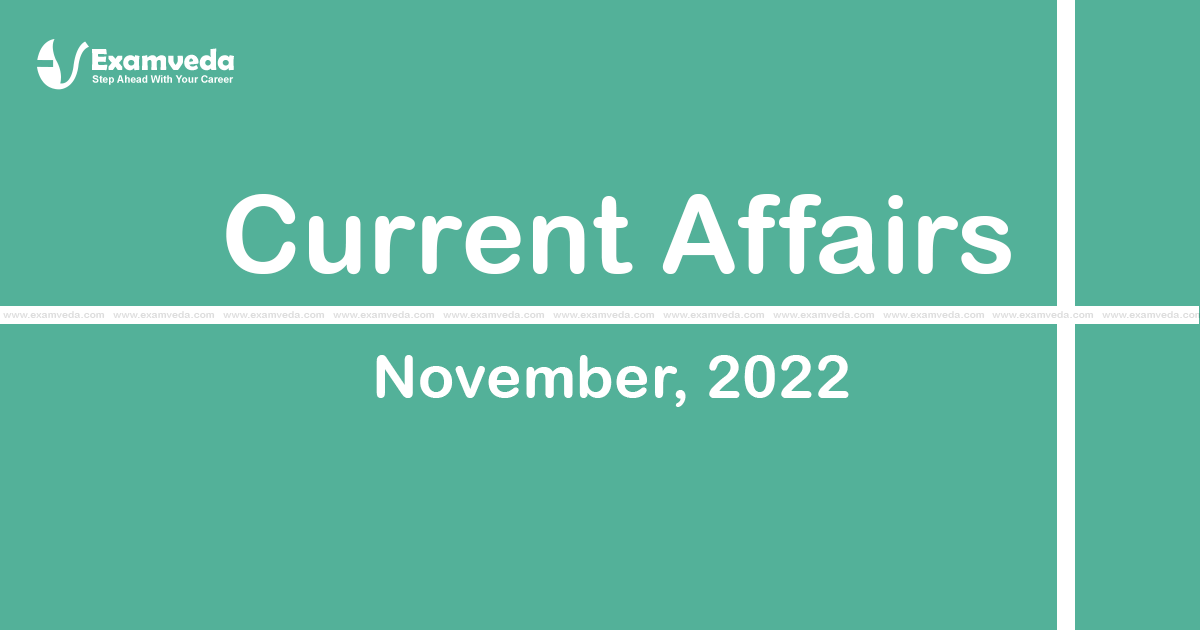Current Affair of November 2022