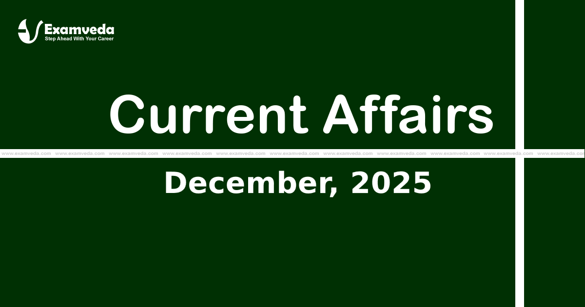 Current Affair of December 2025