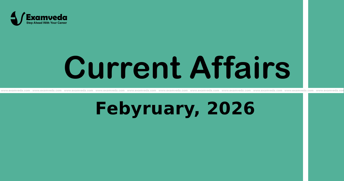 Current Affair of February 2026