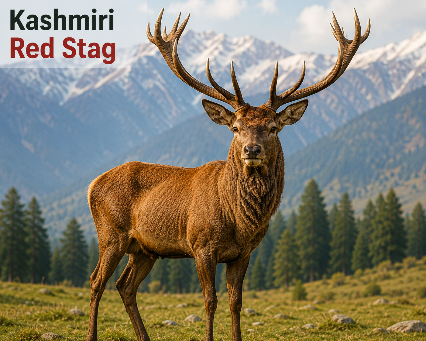 About Kashmiri Red Stag