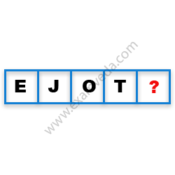 Missing Character Finding mcq question image Missing Character Finding mcq question image