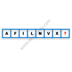 Missing Character Finding mcq question image Missing Character Finding mcq question image