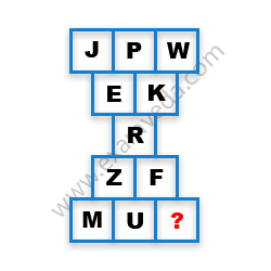 Missing Character Finding mcq question image Missing Character Finding mcq question image