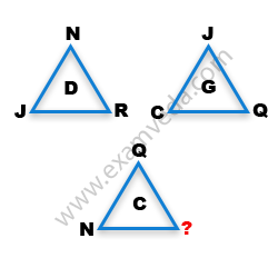 Missing Character Finding mcq question image Missing Character Finding mcq question image