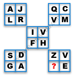 Missing Character Finding mcq question image Missing Character Finding mcq question image