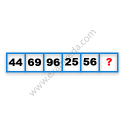 Missing Number Finding mcq question image Missing Number Finding mcq question image