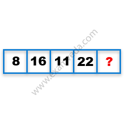 Missing Number Finding mcq question image Missing Number Finding mcq question image