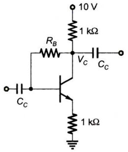 Analog Electronics mcq question image Analog Electronics mcq question image