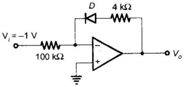 Analog Electronics mcq question image Analog Electronics mcq question image