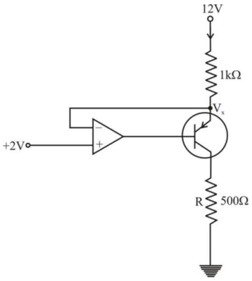 Analog Electronics mcq question image Analog Electronics mcq question image