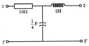 Network Theory and Analysis mcq question image Network Theory and Analysis mcq question image